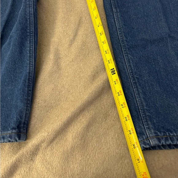 Carhartt Rugged Flex Relaxed Fit Light Wash Denim Blue Jeans Size 38X32 Mens - Picture 6 of 9